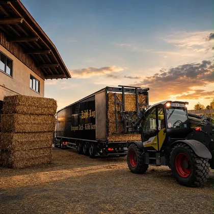 Lkw der Köhl Logistik GmbH im Einsatz