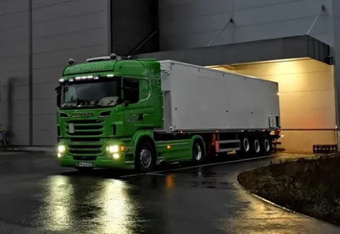 Bandwagen der Köhl Logistik GmbH